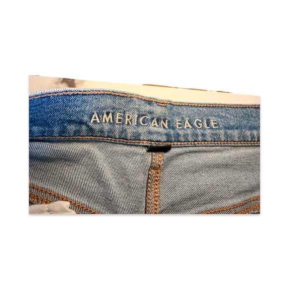 American Eagle Stretch Denim Shorts Size 14 US - Gently Used! - Picture 8 of 10